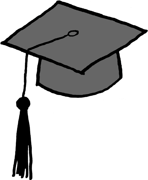 Graduate Clipart - Clip Art (500x599)
