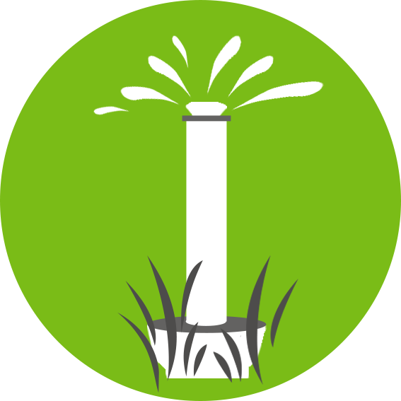 Irrigation - Sprinkler Icon Png (567x567)