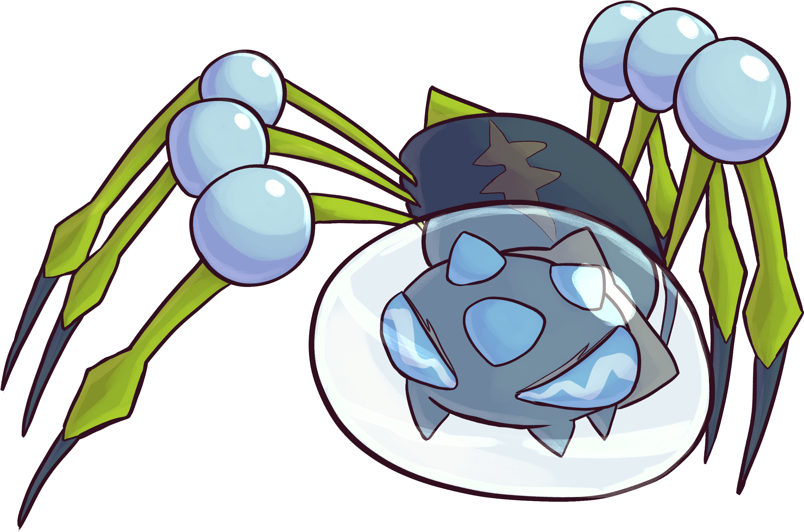 Araquanid - Pokémon (3126x2201)