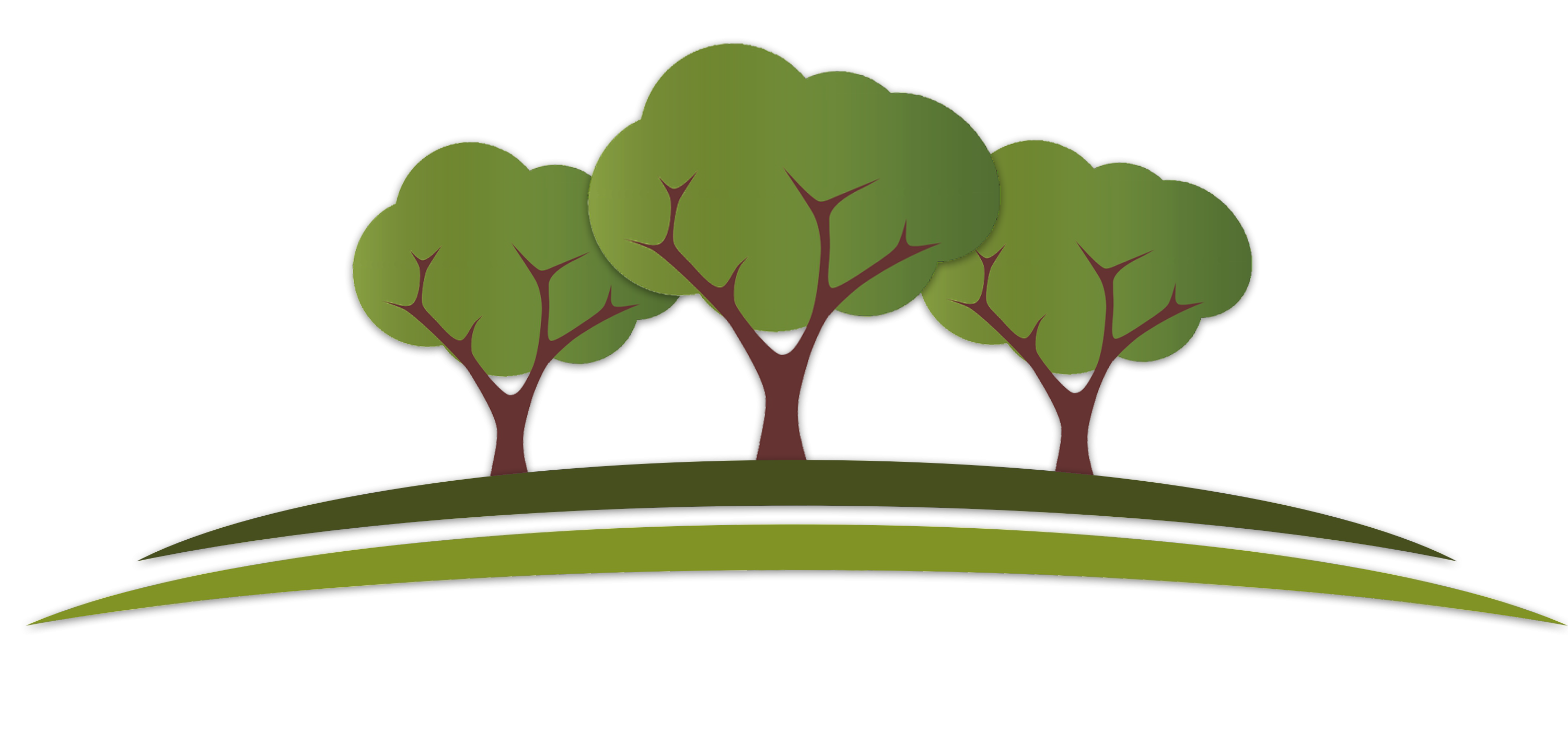 Tree Lawn Landscaping Garden Clip Art - Tree Lawn Landscaping Garden Clip Art (3000x1565)