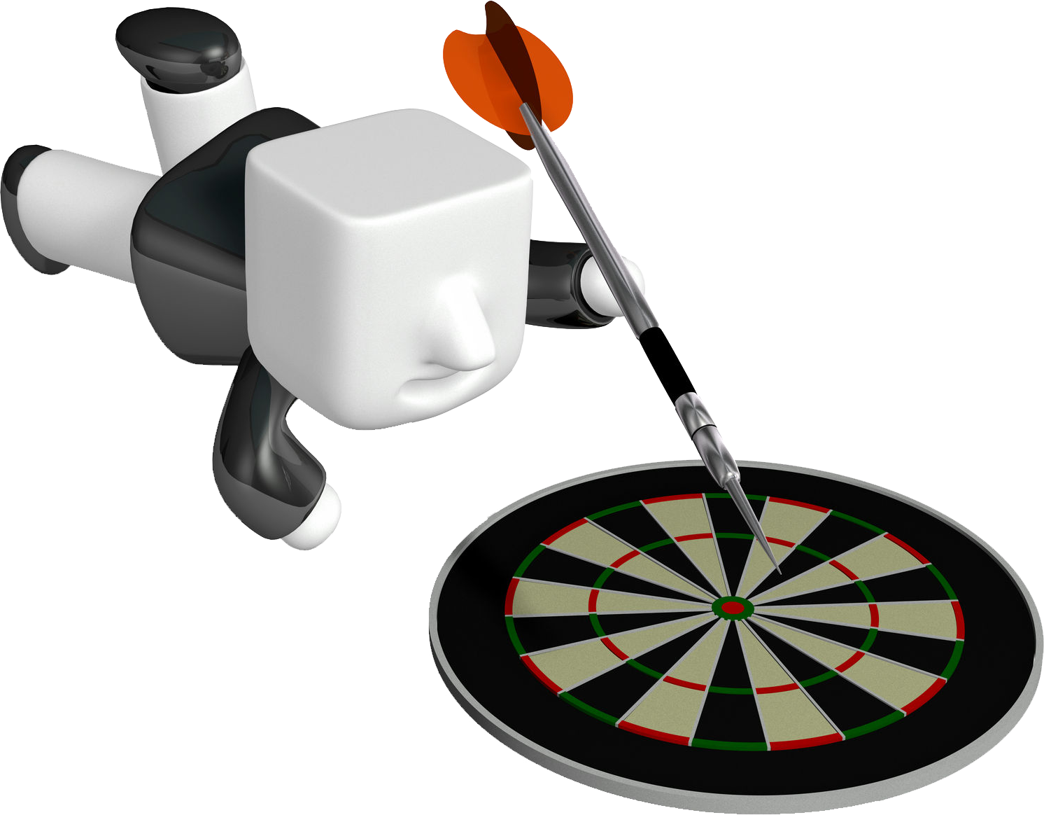 Square Head Villain Darts - Square Head Villain Darts (1492x1164)