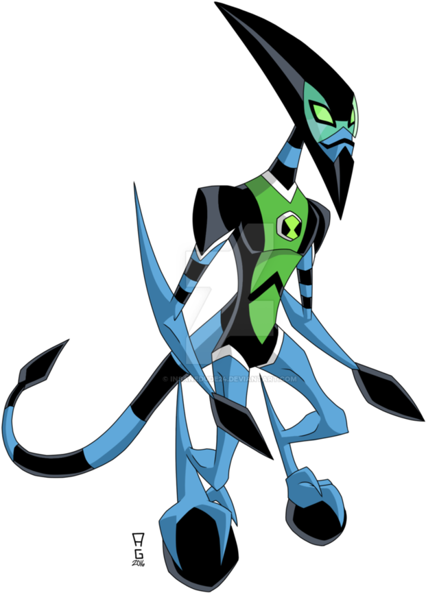 English - Name - &nbsp - Ghost Arms Fusion Between - Ben 10 Xrl8 Reboot (846x945)