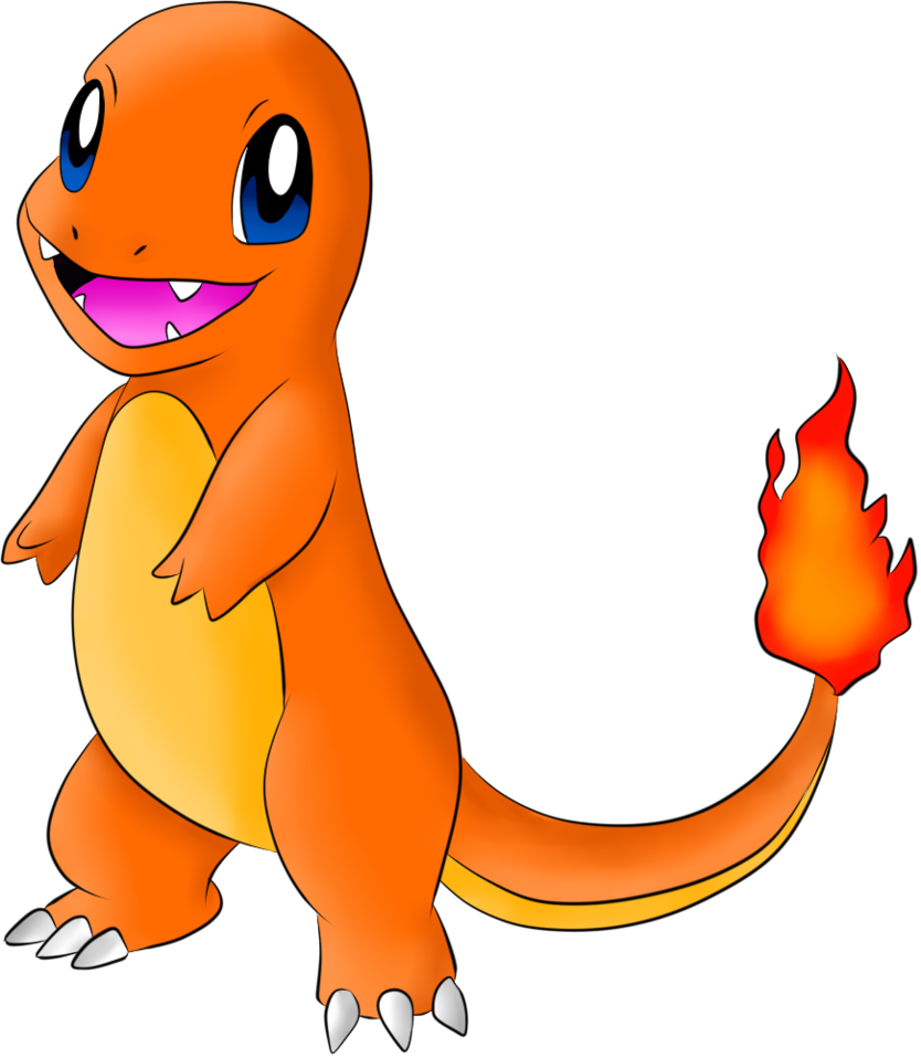 Pokemon Go Charmander - Charmander Pokemon Transparent Background (834x958)