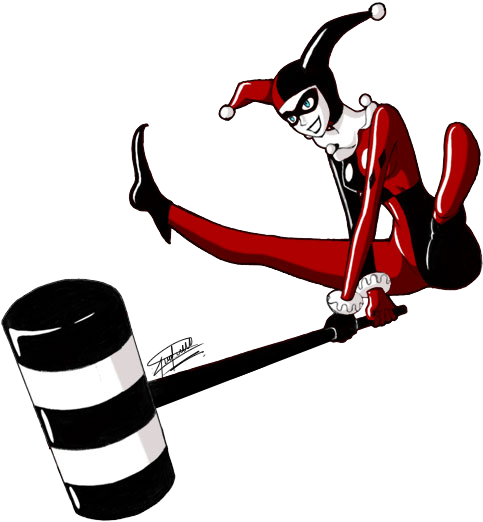 Harley Quinn Joker Deviantart Digital Art - Harley Quinn Joker Deviantart Digital Art (590x550)