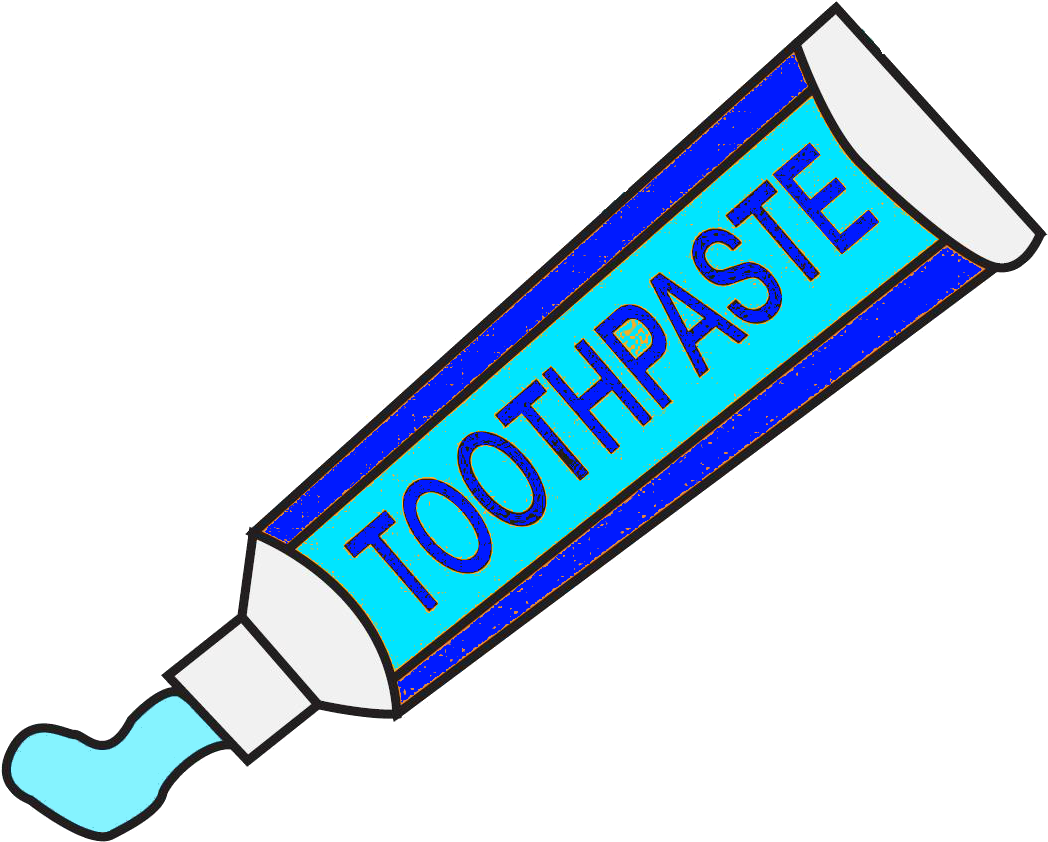 Как нарисовать зубную пасту