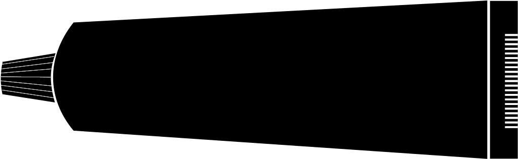 Big Image - Toothpaste Tube Silhouette (2400x1697)