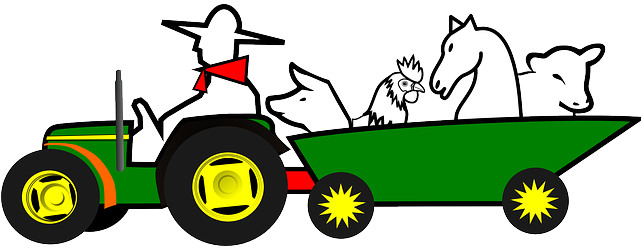 Direct Contact - Farmer Car Png (640x320)