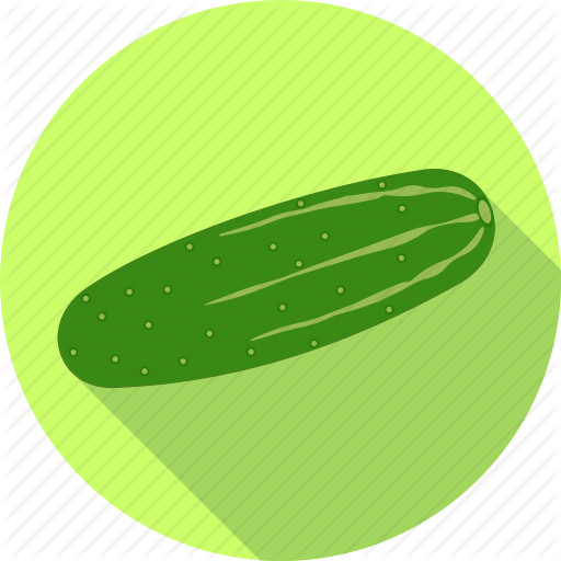 Free Food Icons - Cucumber Icon Png (512x512)
