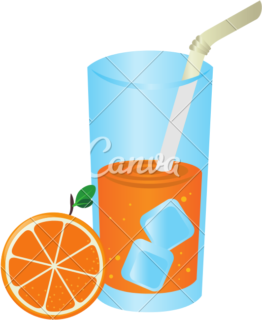 Orange Juice Vector - Orange Juice (800x800)