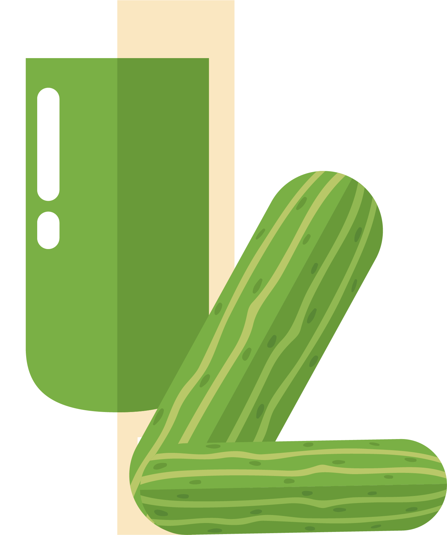 Cucumber Juice Bitter Melon - Cucumber Juice Bitter Melon (1454x1740)