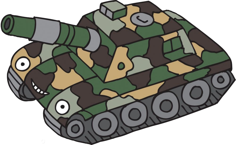 Tank Cartoon Military Illustration - Tank Cartoon Military Illustration (1000x614)