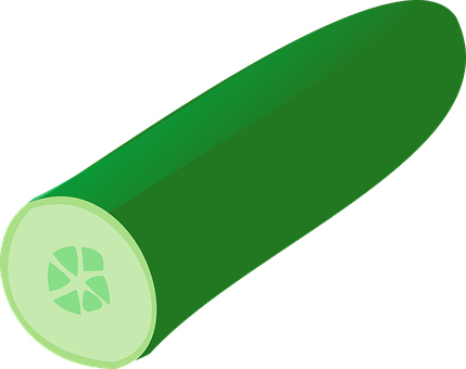 Cucumber Fruit Green Cucumber Cucumber Cuc - Cucumber Clipart (429x340)