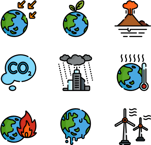 Climate Change Png Transparent Images - Academy Icons (600x564)