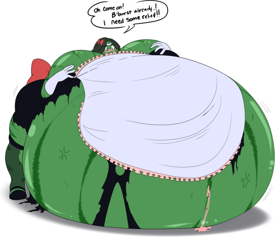 Mister Melon Maid By Foolishreplicka - Watermelon Inflation (962x831)