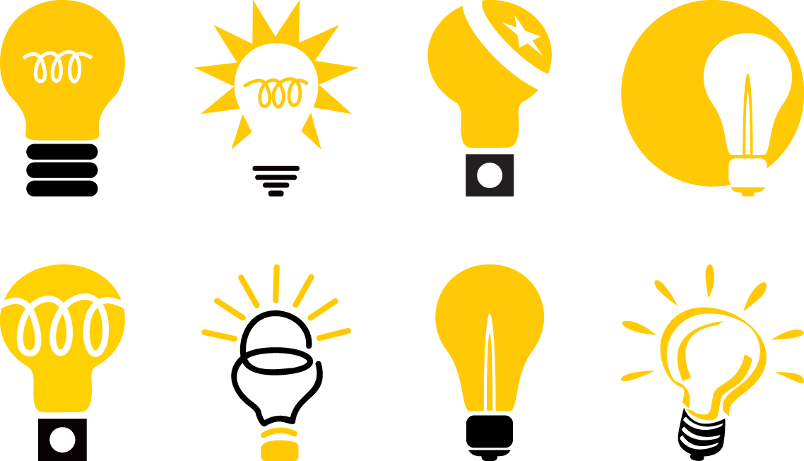 Incandescent Light Bulb Lamp Icon - Incandescent Light Bulb (1138x652)