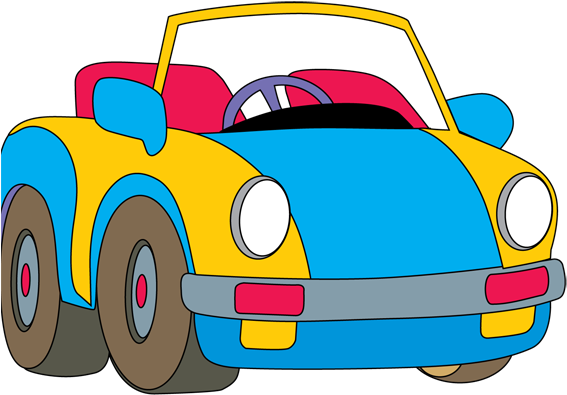 Toy Truck Clipart - Toy Car Clipart (600x435)