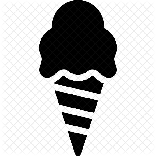 Ice Cream Cone Icon - Ice Cream Cone Icon (512x512)