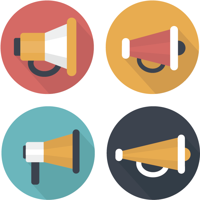 Loudspeaker Megaphone Download Icon - Speaker Icon Vector (796x791)