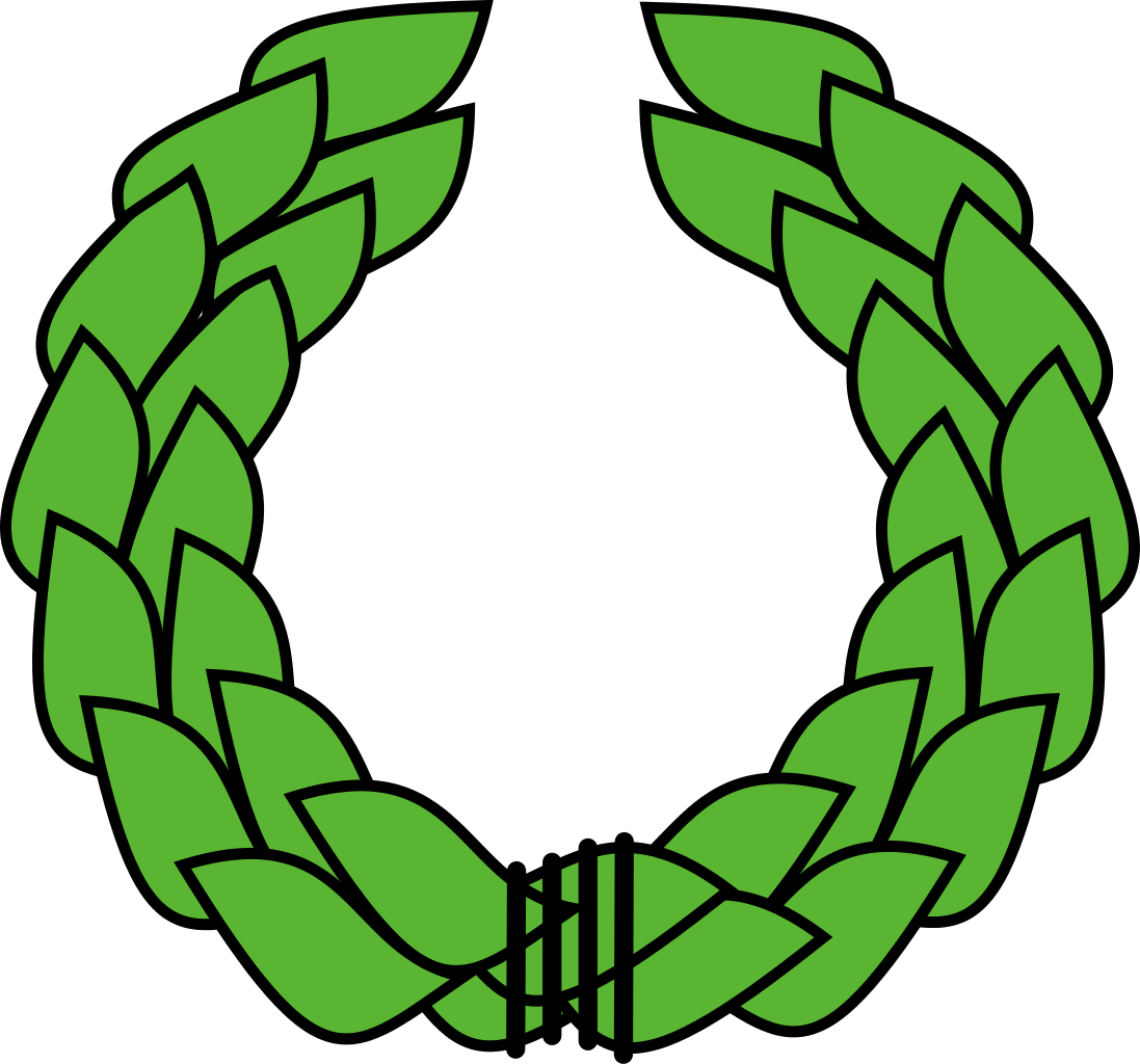 Laurel Wreath Wikipedia - Wiki (1097x1024)