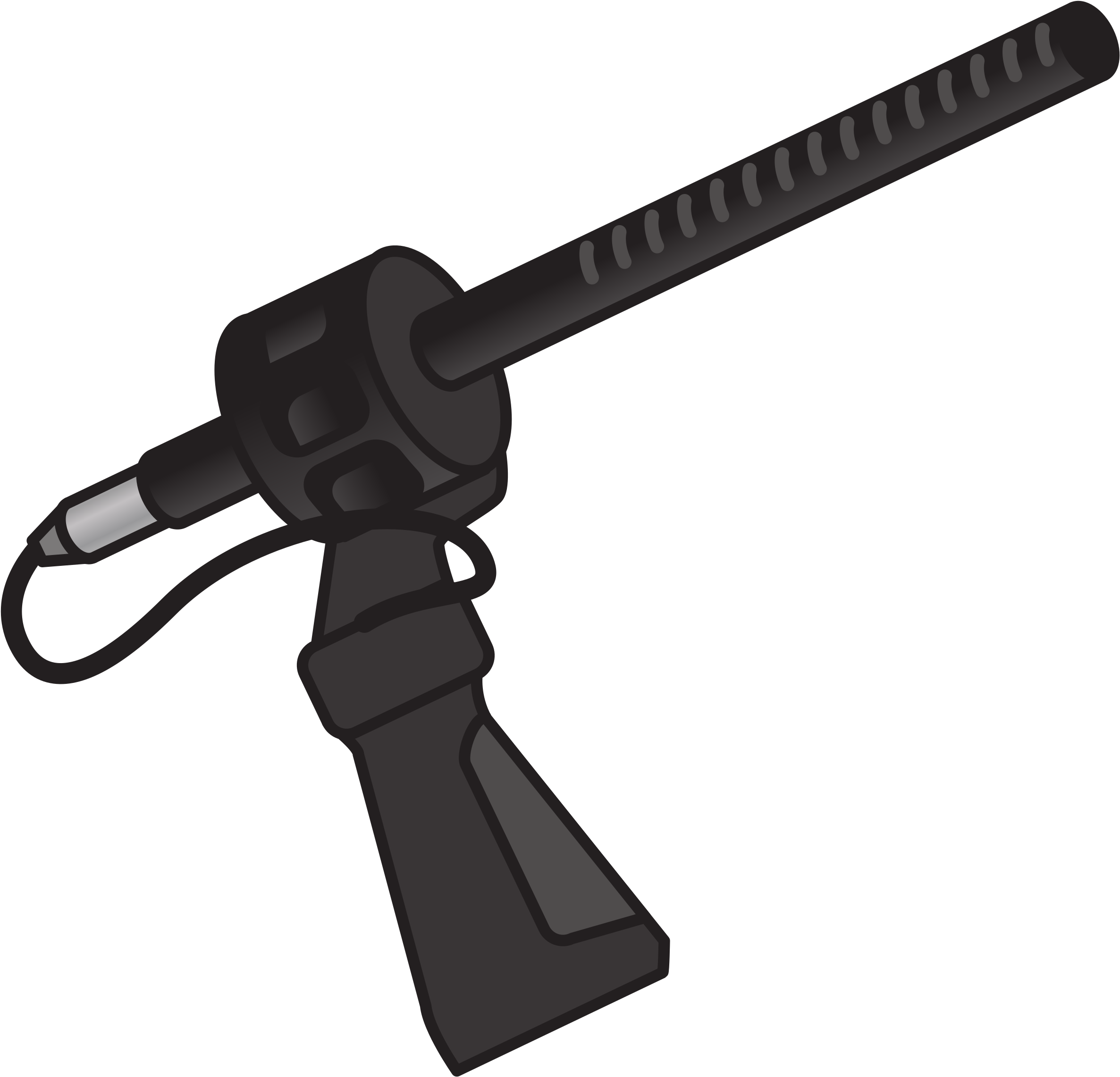 This Free Icons Png Design Of Shotgun Microphone, Ver - Shotgun Microphone Icon (2400x2309)