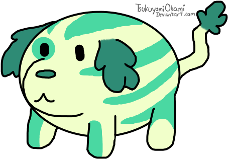 Melon Doge By Dekusprouts - Melon Doge By Dekusprouts (500x350)