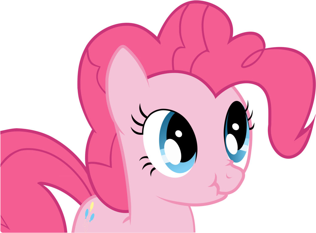 More Like Silver Needle By - My Little Pony Pinkie Pies Face (1024x763)