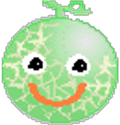 Melon Chocolate - Smiley (400x400)