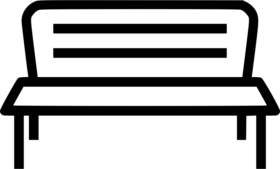 Bench Park Garden Furniture Comments - Bench Icon Png (980x592)