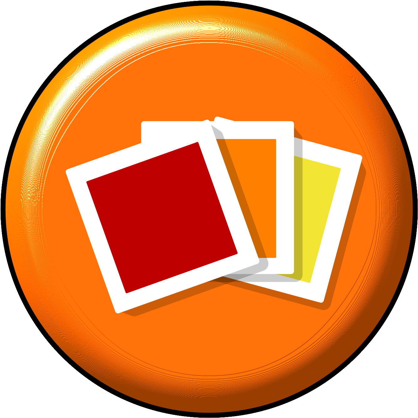 Openclipart Library Sticker / Button - Library (2400x2400)