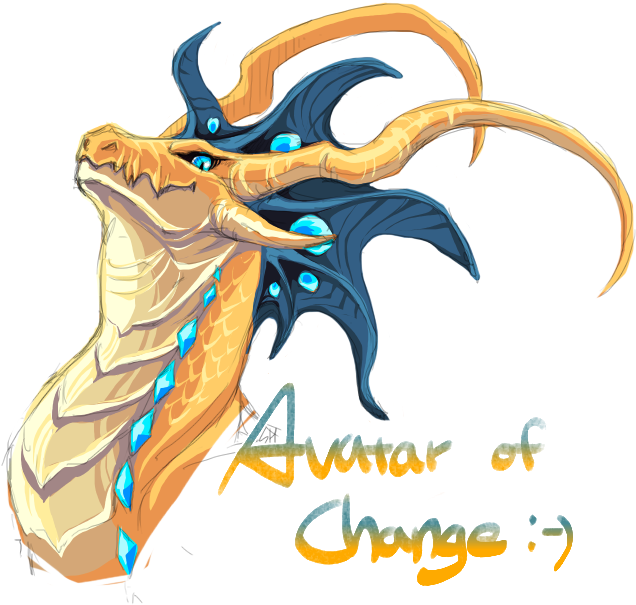 Avatar Of Change By Sharadhan - Dragon (657x647)