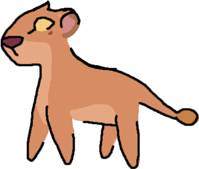 Zuri Cave Painting By Andrewshilohjeffery - Painting (449x359)