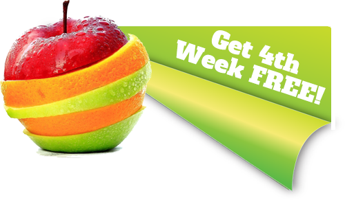 Sign Up For An Account And Receive 4th Week Free On - Apple Peel (500x291)