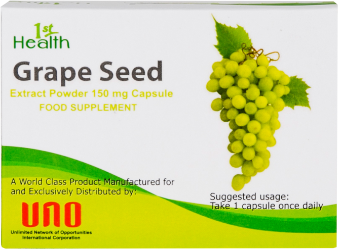 1st Health Grape Seed Extract 150 Mg Capsule - Uno Grape Seed Benefits (800x800)