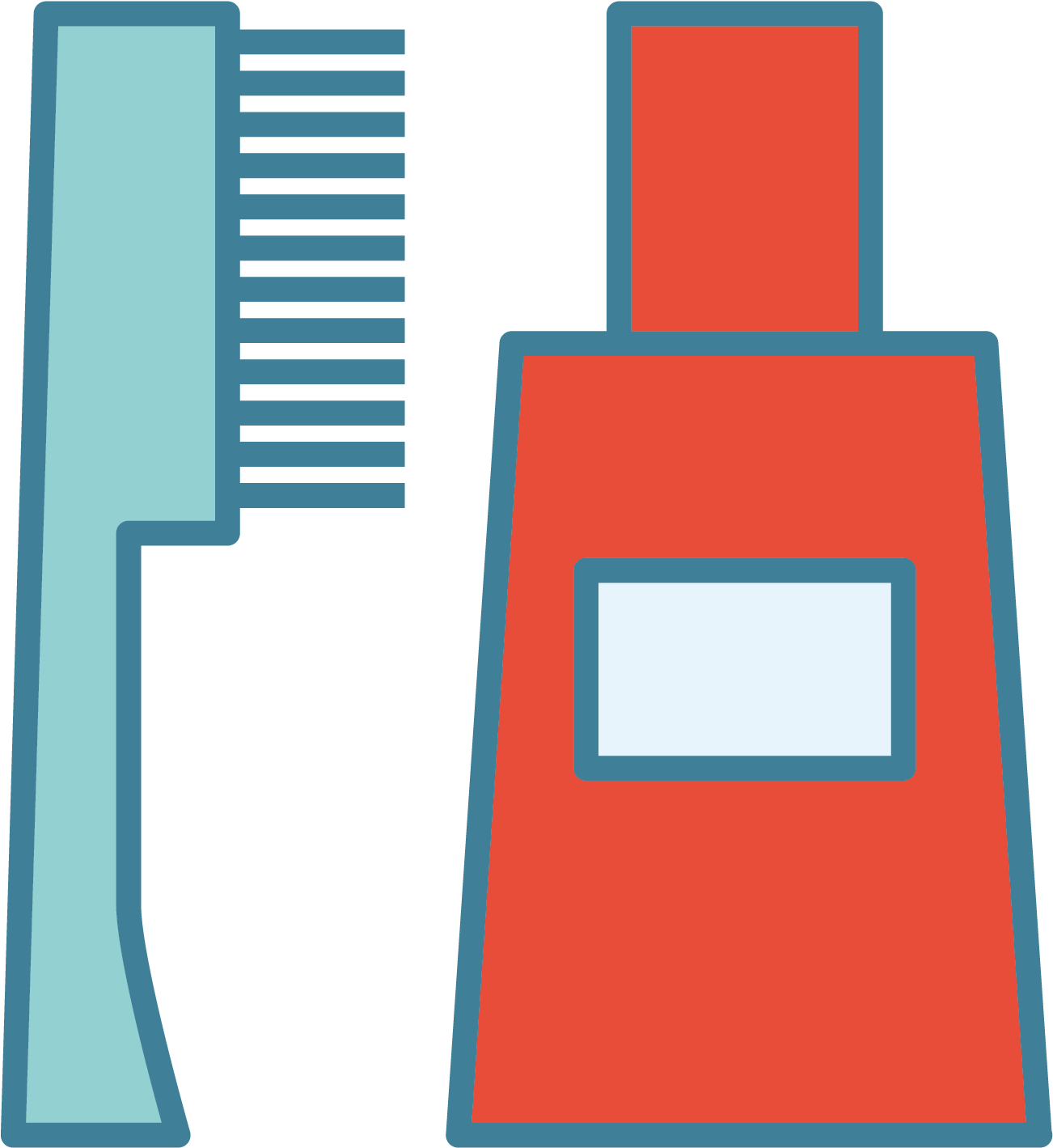 Toothpaste Flat Design - Toothpaste Flat Design (1500x1500)