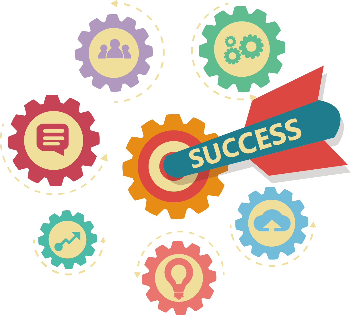 Color Gear Icon - Color Gear Icon (1224x1101)