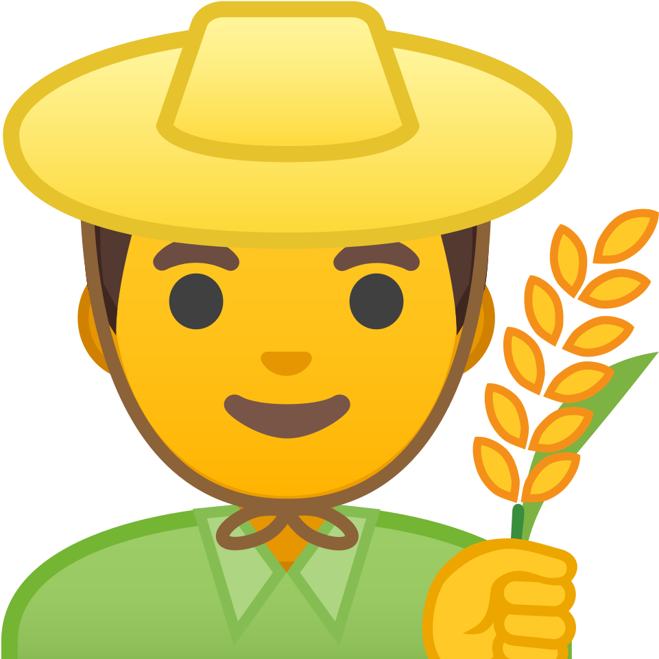 Man Farmer Icon - Farmer Icon (1024x1024)