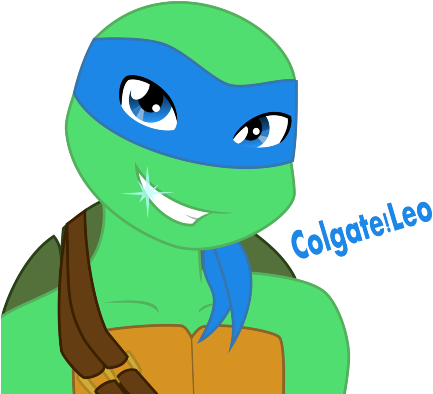 Colgate Leo Is Best Leo By Riuke-z - 2016 Cartoon Tmnt Leo (894x894)