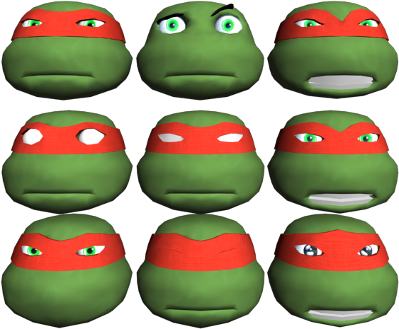 Raphael Faces By Fergabmmx - Toy (800x600)