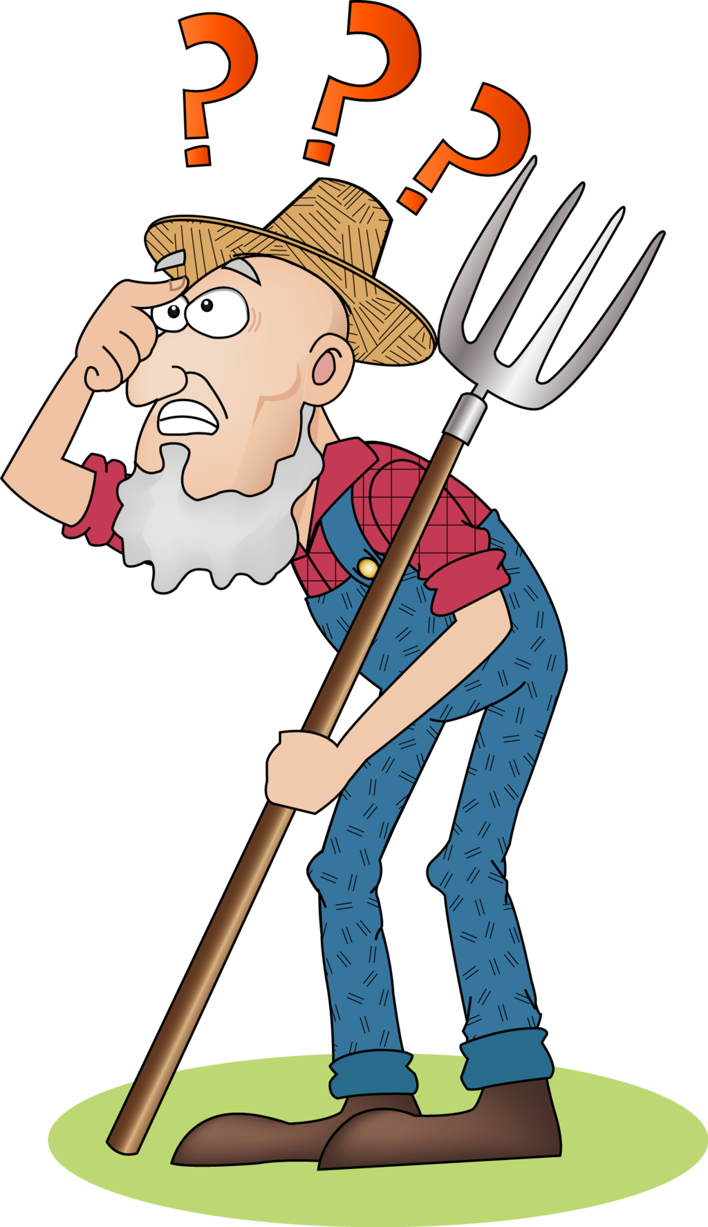 Old Farmer By Shipahn Old Farmer By Shipahn - Cartoon Farmer Transparent (1024x1774)
