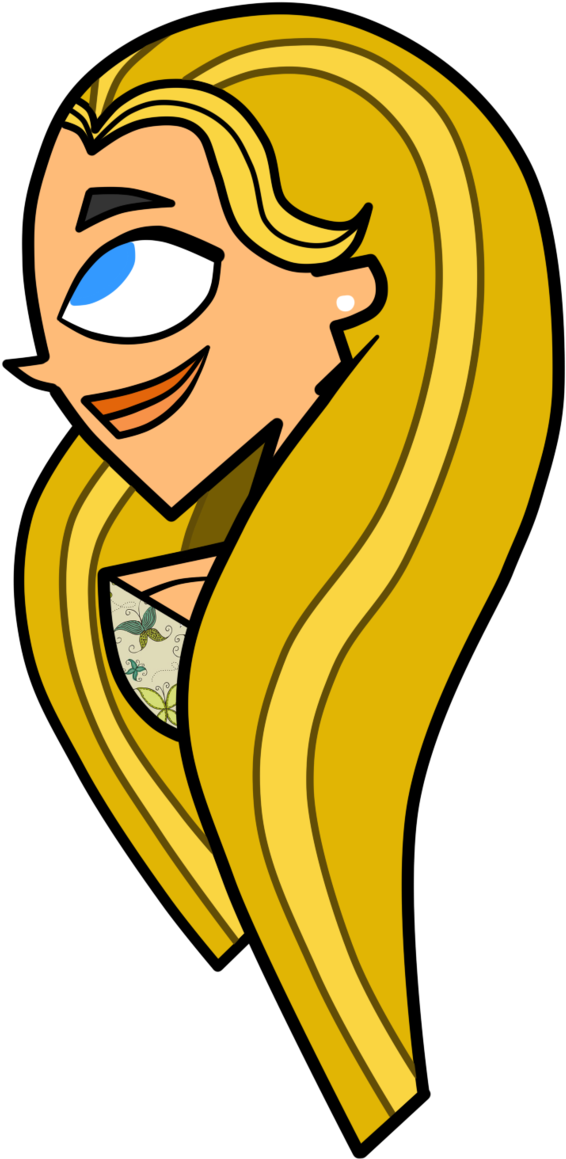 Long Hair Don't Care - Total Drama (673x1188)