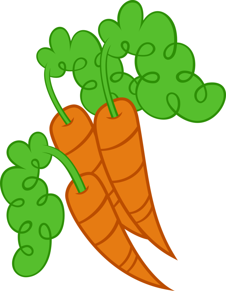 Carrot Clipart White Background - Carrot Top Cutie Mark (793x1024)