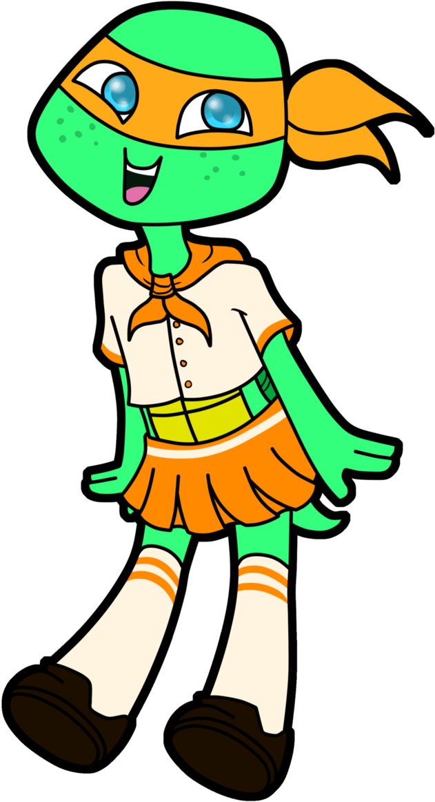 Gift For Kamechuu By Tmnt Raph Fan - Cartoon (667x1197)