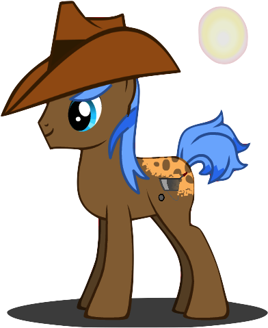 Farmer Pony By Bubble The Wartortle - Derpy Hooves (531x524)