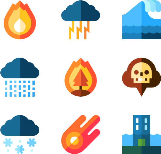 Natural Disaster - Natural Disaster Icon (600x564)