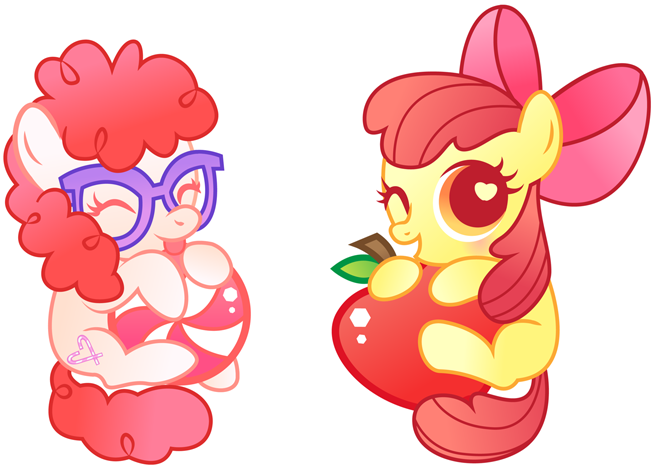Adorabloom, Apple Bloom, Artist - My Little Pony Twist (656x468)