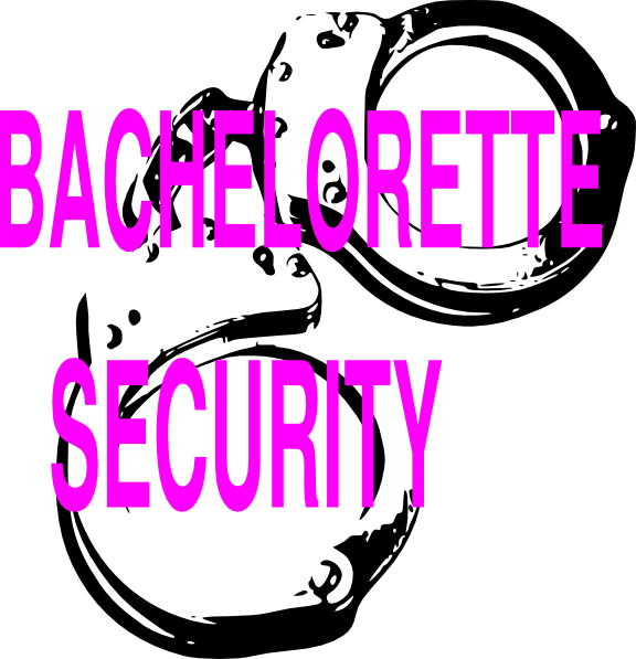 Bachelorette Security Clip Art - Bachelorette Security Clip Art (576x597)