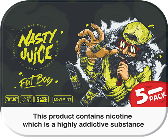 Nasty Juice Fat Boy E-liquid 5x10ml - Electronic Cigarette Aerosol And Liquid (800x600)