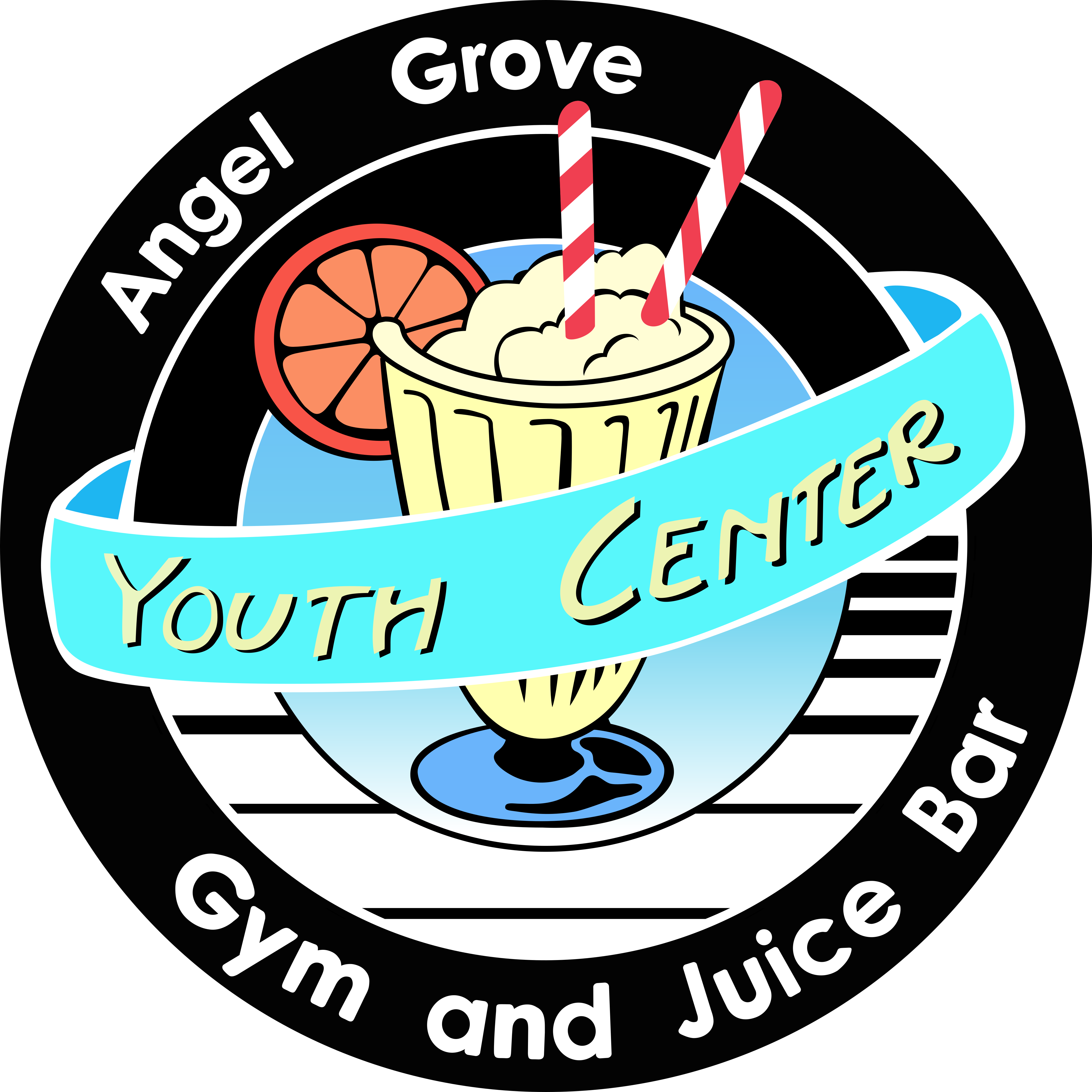 The Gym And Juice Bar Logos I Found On Google Were - Angel Grove Gym And Juice Bar (4370x4370)