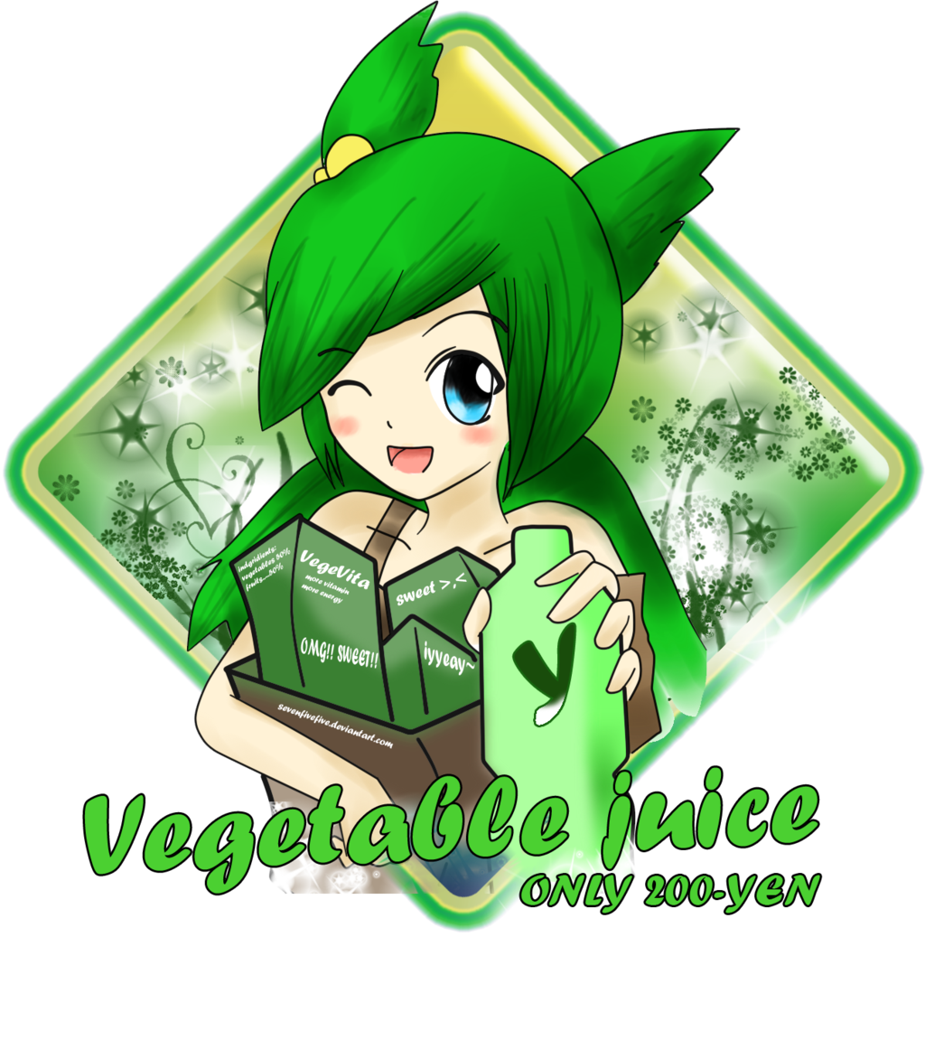 Anna Vegetable Juice Fanart - Lance And Anna Ebf (1024x1151)