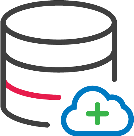 From Best In Class Infrastructure And Encrypted Data - Cloud Database Icon Png (504x504)